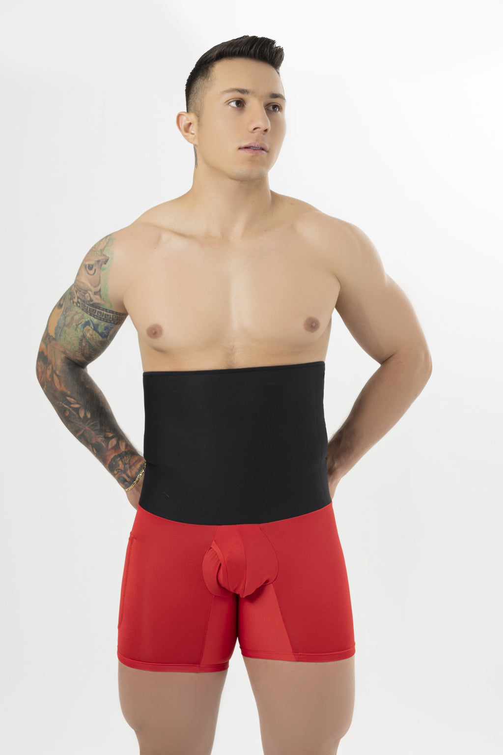 Boxer de neoprene masculino para emagrecimento