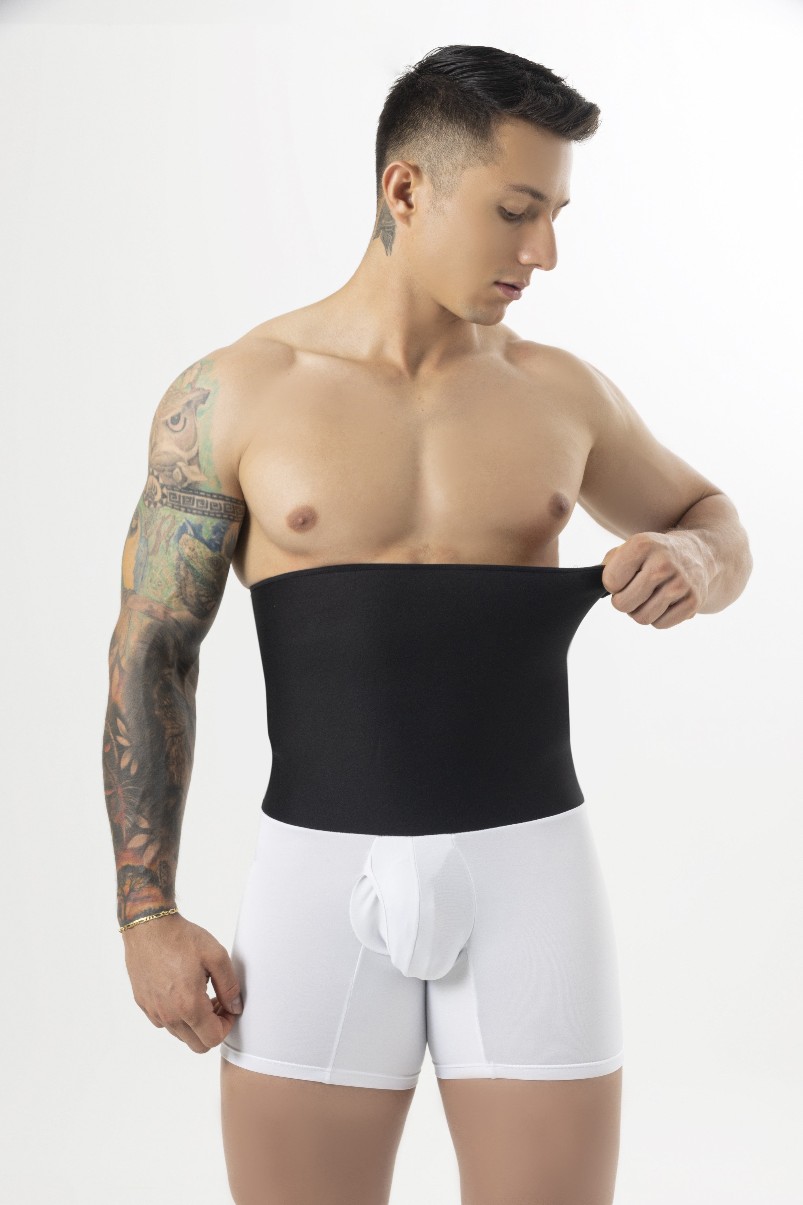 Boxer de neoprene masculino para emagrecimento