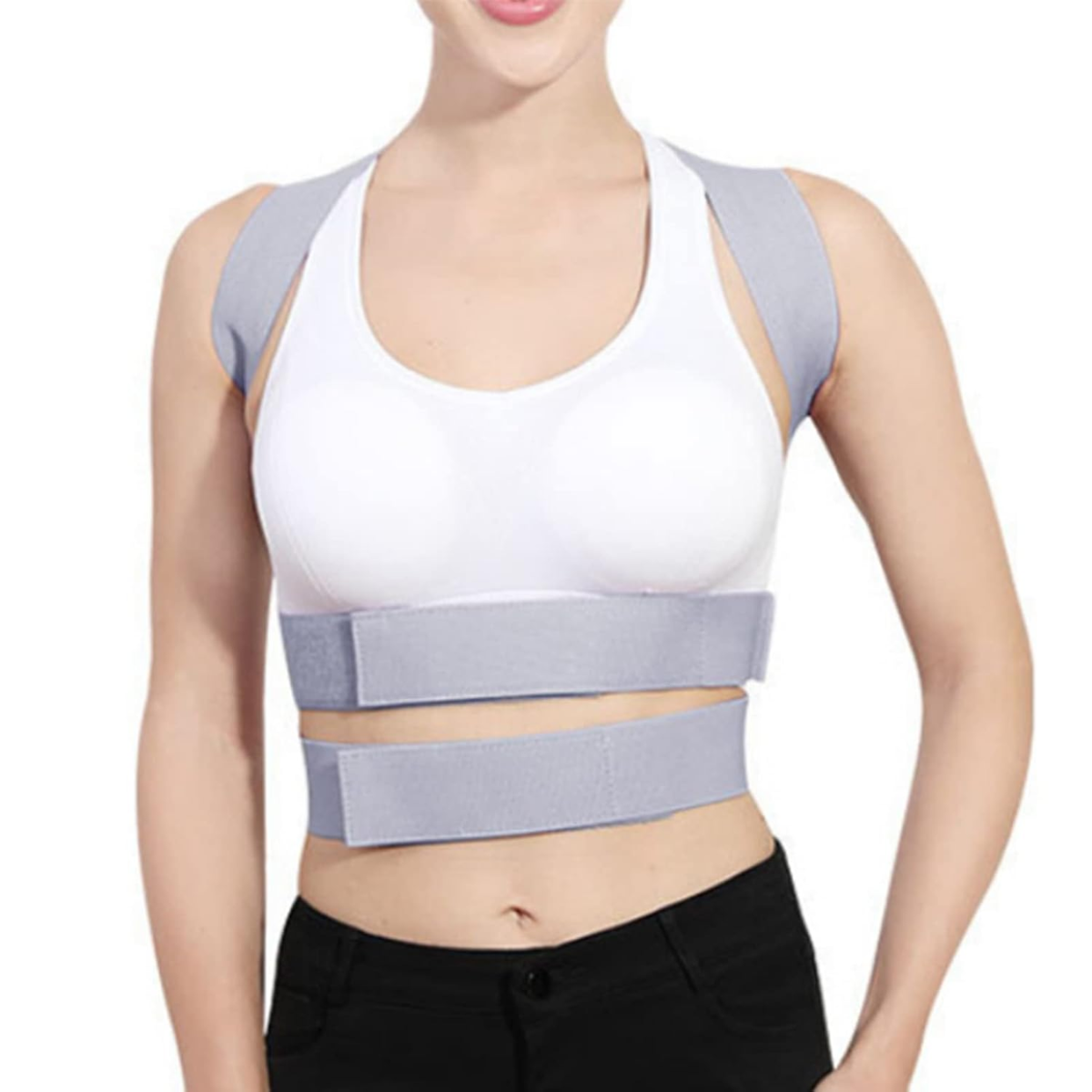 Corrector postura con soporte vertebral