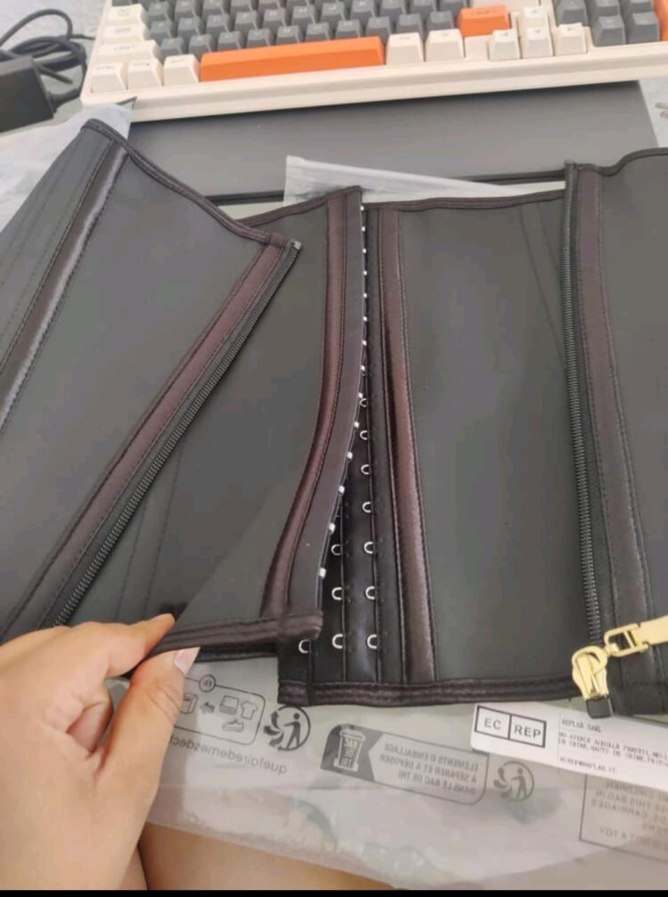 Corsé Modelador de Cintura de Látex