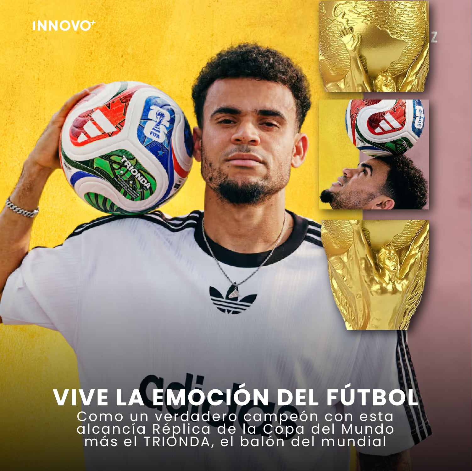 ⚽🏆 EL SUEÑO DE TODO FANÁTICO DEL FÚTBOL BALÓN MUNDIAL 2026 + COPA PREMIUM