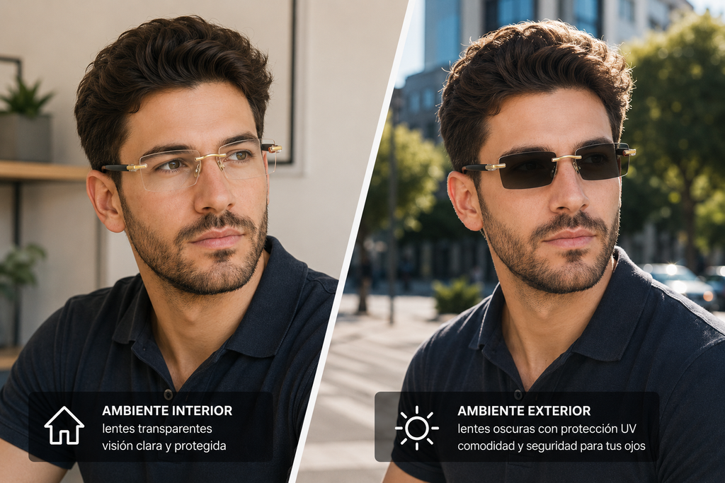 🔥 PROMOCIÓN 2X1 POR TIEMPO LIMITADO 🔥 GAFAS TR90 FOTOCROMÁTICAS Más comodidad, más protección y estilo premium 😎